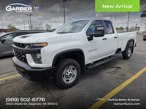 Summit White 2022 Chevrolet Silverado 2500 WT