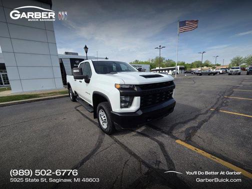 Summit White 2022 Chevrolet Silverado 2500 WT