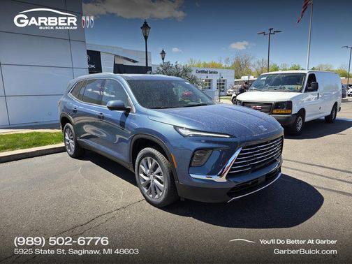 ocean blue metallic 2026 Buick Enclave Preferred FWD