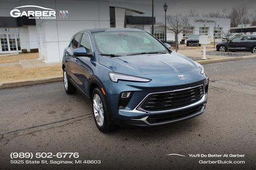 Ocean Blue Metallic 2025 Buick Encore GX Preferred