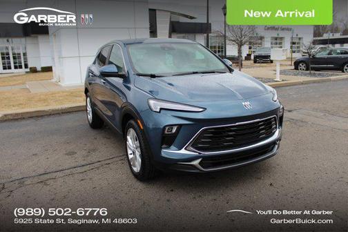 Ocean Blue Metallic 2025 Buick Encore GX Preferred