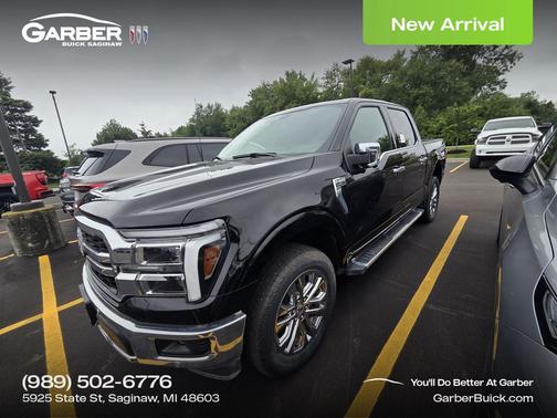 Agate Black Metallic 2025 Ford F-150 Lariat