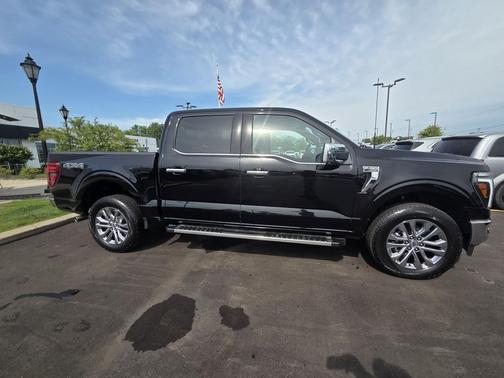 Agate Black Metallic 2025 Ford F-150 Lariat