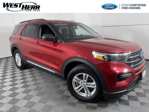RAPID RED MET TINTED CC 2022 Ford Explorer XLT