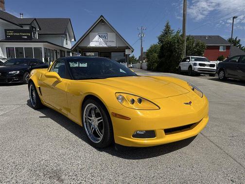 Yellow 2005 Chevrolet Corvette Base