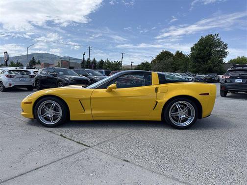 Yellow 2005 Chevrolet Corvette Base