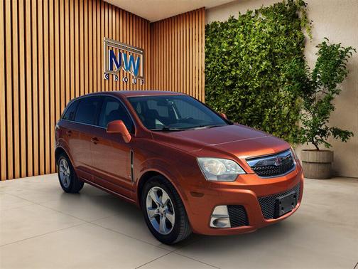 Sunburst Orange 2008 Saturn Vue Red Line
