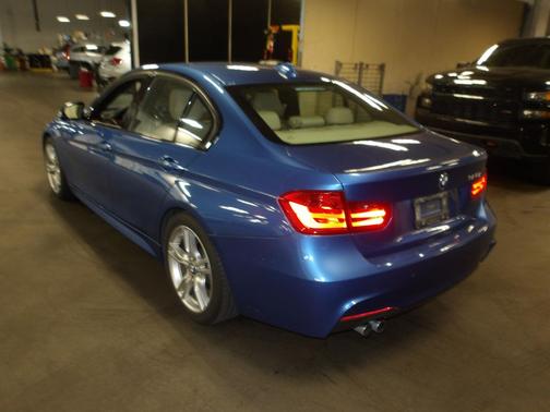 Blue 2014 BMW 328 328i