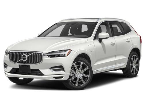 Crystal White Metallic 2021 Volvo XC60 Recharge Plug-In Hybrid T8 Inscription SUV