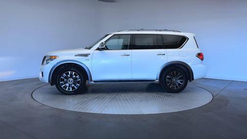 Pearl White 2017 Nissan Armada Platinum