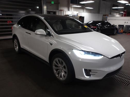 Pearl White Multi-Coat 2020 Tesla Model X