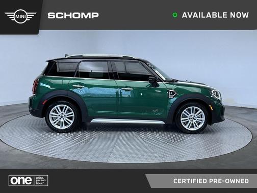 British Racing Green IV Metallic 2023 MINI Countryman Cooper S ALL4