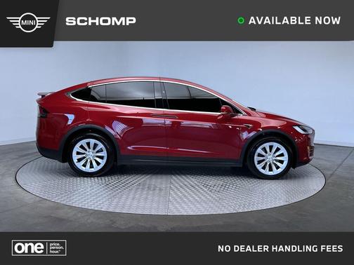 Red Multi-Coat 2021 Tesla Model X Long Range Plus Dual Motor All-Wheel Drive