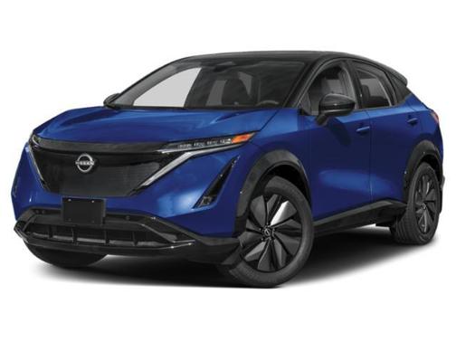 Boulder Gray Pearl/Black Diamond Pearl 2025 Nissan ARIYA ENGAGE+