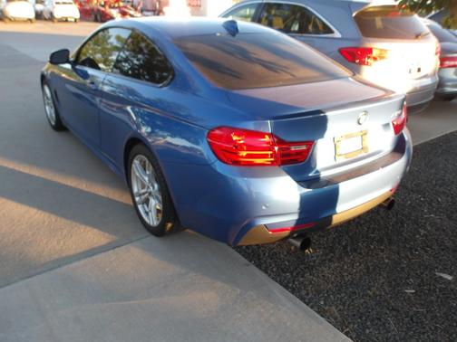 Blue 2014 BMW 435 i xDrive
