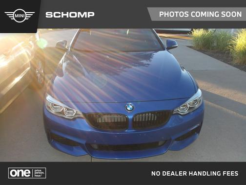 Blue 2014 BMW 435 i xDrive