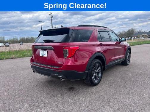 RAPID RED MET TINTED CC 2023 Ford Explorer XLT