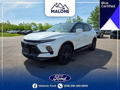 Iridescent Pearl Tricoat 2024 Chevrolet Blazer RS