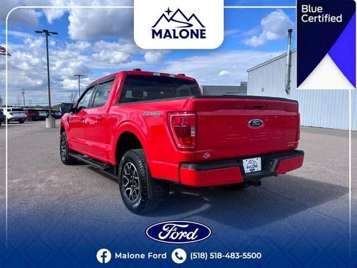 RACE RED 2022 Ford F-150 XLT