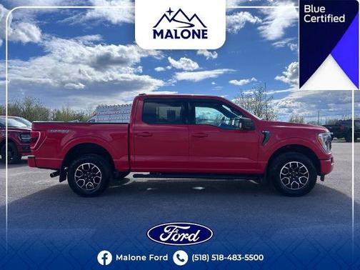 RACE RED 2022 Ford F-150 XLT