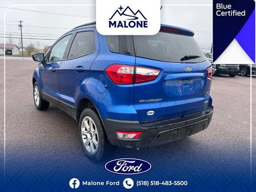 LIGHTNING BLUE METALLIC 2021 Ford EcoSport SE