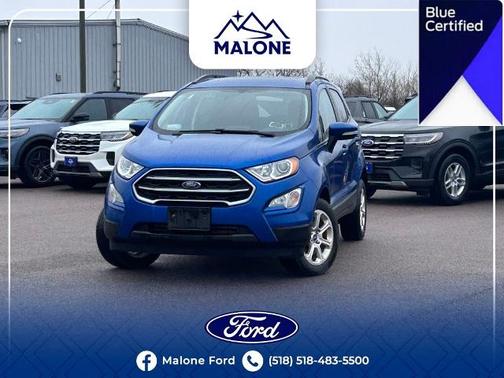 LIGHTNING BLUE METALLIC 2021 Ford EcoSport SE
