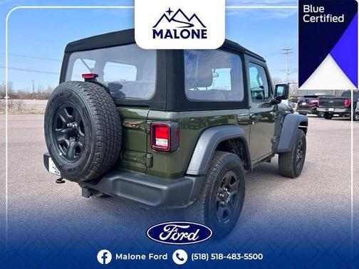 Sarge Green Clearcoat 2024 Jeep Wrangler SPORT