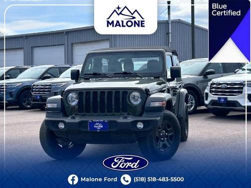 Sarge Green Clearcoat 2024 Jeep Wrangler SPORT