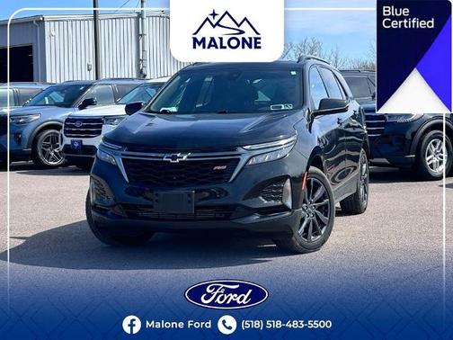 Black 2022 Chevrolet Equinox RS
