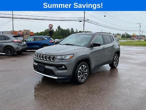 Sting Gray Clearcoat 2024 Jeep Compass LIMITED
