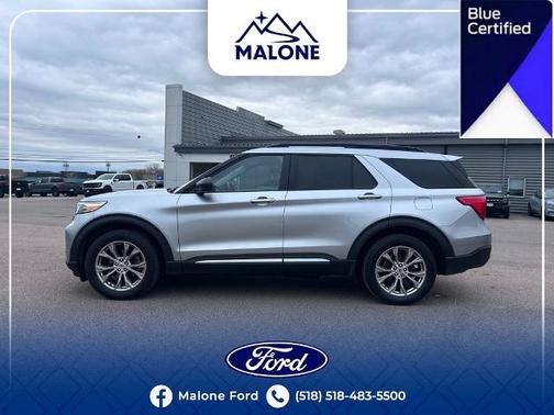 ICONIC SILVER METALLIC 2023 Ford Explorer XLT