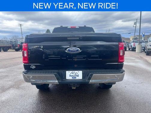 AGATE BLACK METALLIC 2022 Ford F-150 XLT