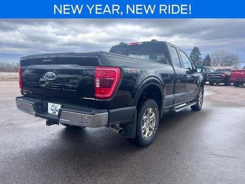 AGATE BLACK METALLIC 2022 Ford F-150 XLT