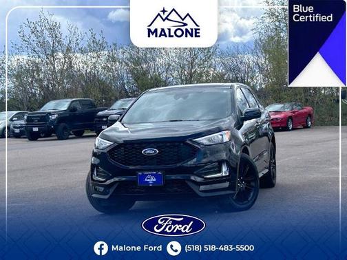 AGATE BLACK METALLIC 2023 Ford Edge ST LINE