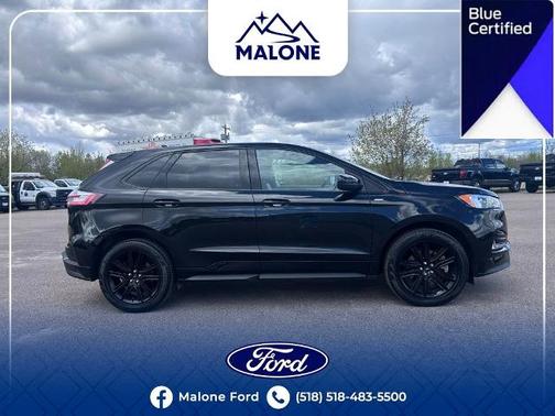 AGATE BLACK METALLIC 2023 Ford Edge ST LINE