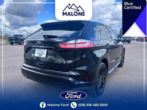 AGATE BLACK METALLIC 2023 Ford Edge ST LINE