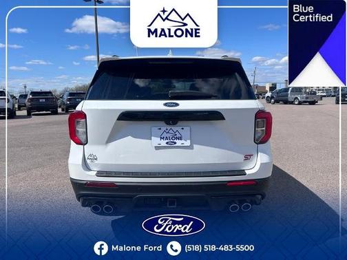 STAR WHITE MET TRI-COAT 2023 Ford Explorer ST