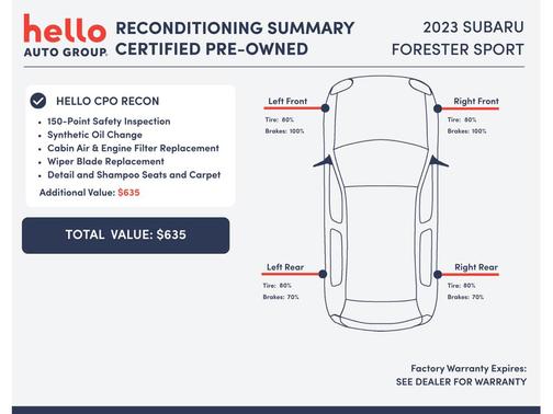 2023 Subaru Forester Sport