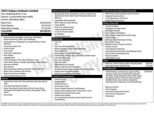 2023 Subaru Outback Limited