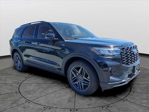 Agate Black Metallic 2026 Ford Explorer ST-Line