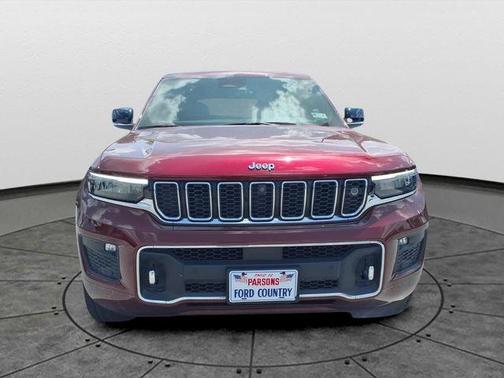 Velvet Red Pearlcoat 2023 Jeep Grand Cherokee Overland