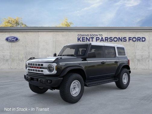 Shadow Black 2026 Ford Bronco Heritage Edition
