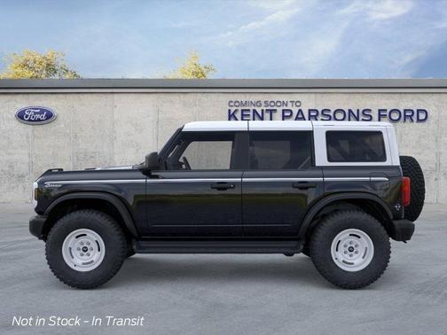 Shadow Black 2026 Ford Bronco Heritage Edition