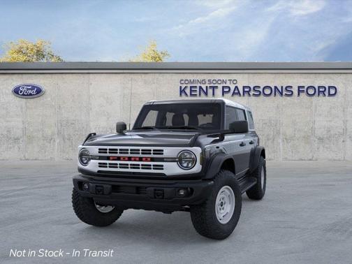 Shadow Black 2026 Ford Bronco Heritage Edition
