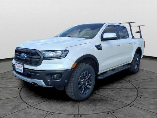 White Platinum Clearcoat 2019 Ford Ranger Lariat