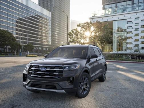 Agate Black Metallic 2026 Ford Explorer Active