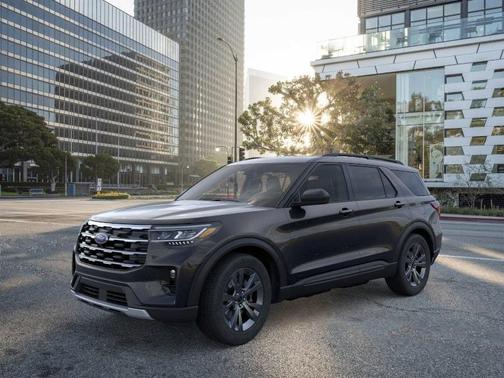 Agate Black Metallic 2026 Ford Explorer Active