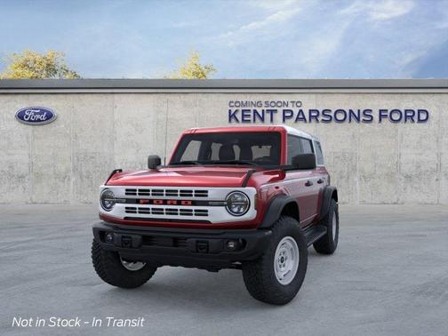 Ruby Red 2026 Ford Bronco Heritage Edition