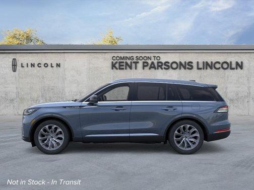Blue 2026 Lincoln Aviator Premiere