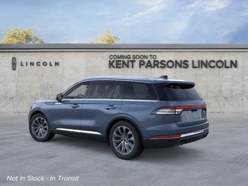 Blue 2026 Lincoln Aviator Premiere